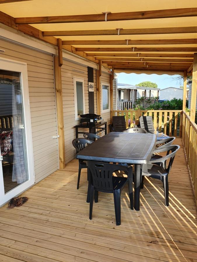 Mobilhome Camping Le Bosc 생시프리앙 외부 사진