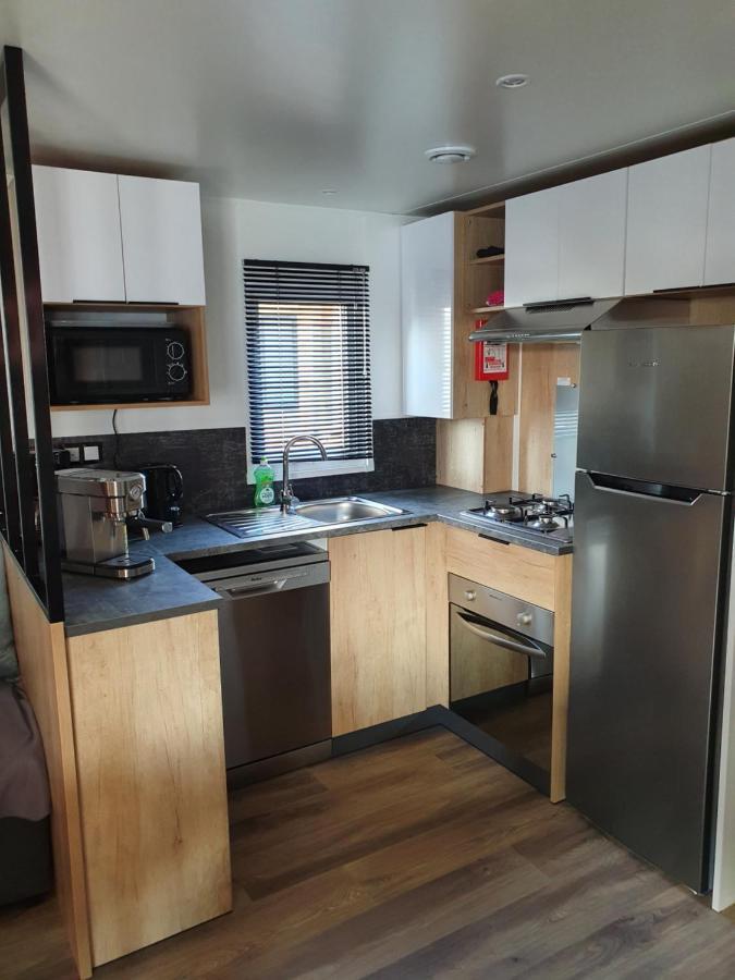 Mobilhome Camping Le Bosc 생시프리앙 외부 사진